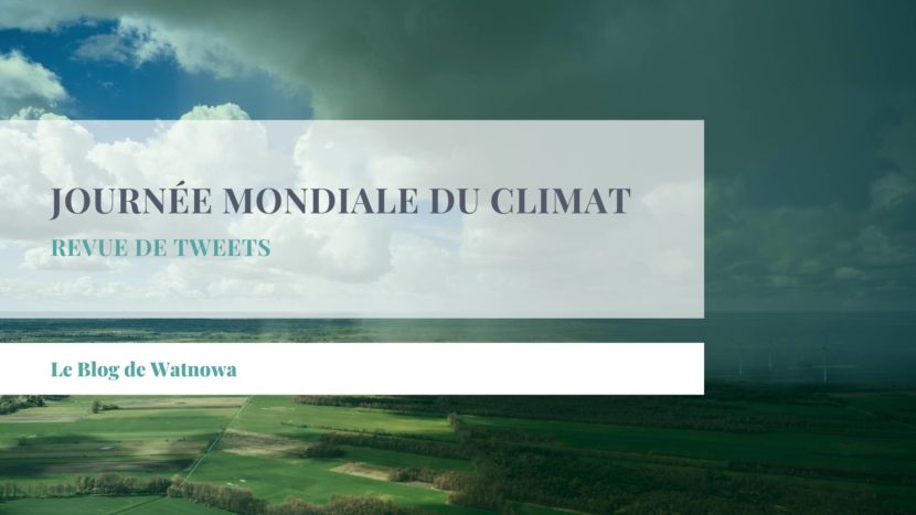 Paysage agricole avec nuages