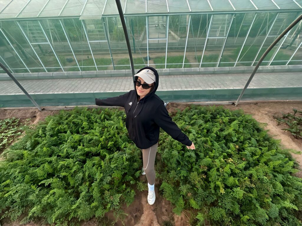 Khawla Seif, an agricultural engineer specialising in water and soil. 